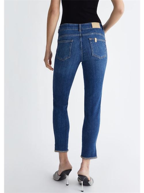 Skinny jeans in stretch cotton denim Liu Jo | UA4012DS829.77505